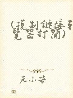 (复制链接到浏览器打开)