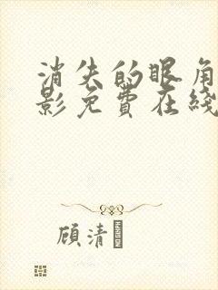 消失的眼角膜电影免费在线观看