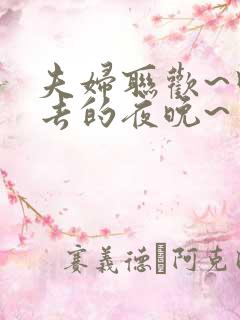 夫妇联欢~回不去的夜晚~