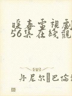 暖春电视剧全集56集在线观看