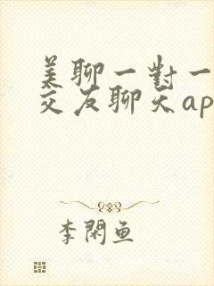 美聊一对一视频交友聊天app