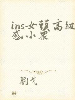 ins女头高级感小众