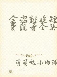 余温难暖短剧免费观看全集