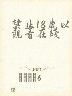 禁止18岁以下观看在线