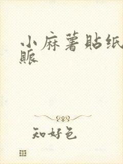 小麻薯贴纸做手账