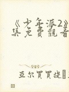 《少年派2》全集免费观看完整版