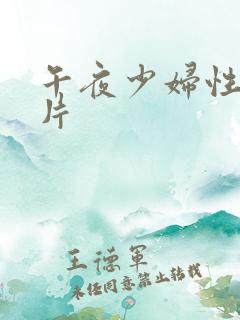 午夜少妇性色淫片