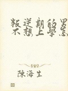 叛逆期的男孩子不想上学怎么办