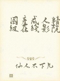 国产成人精品三级在线影院