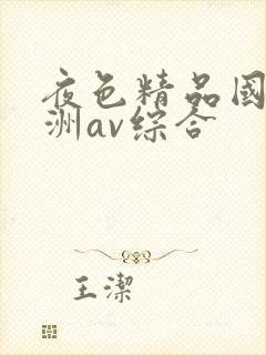 夜色精品国产亚洲av综合