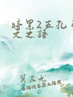 暗黑2五孔弓符文之语