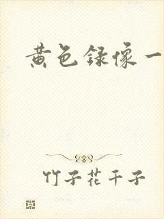 黄色录像一及片