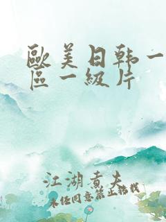 欧美日韩一区二区一级片