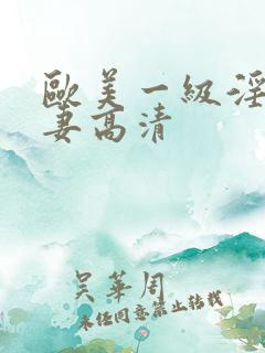 欧美一级淫片人妻高清