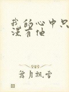 我的心中只有你没有他