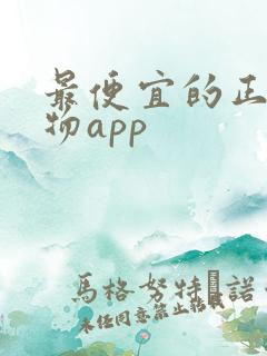 最便宜的正品购物app