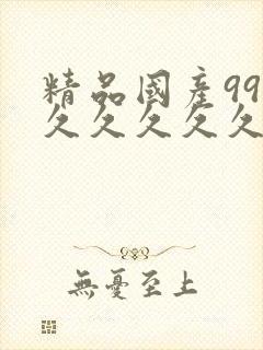 精品国产999久久久久久
