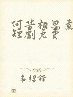 何苦相思煮余年短剧免费