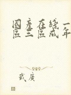 国产在线一区二区三区成年人电影