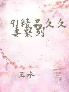 91精品久久人妻系列