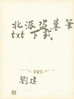 北派盗墓笔记 txt 下载