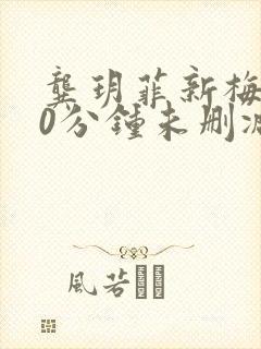 龚玥菲新梅瓶90分钟未删减版