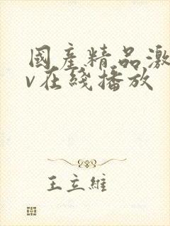 国产精品激情av在线播放