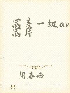 国产一级av岛国片