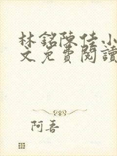 林铭陈佳小说全文免费阅读最新章节