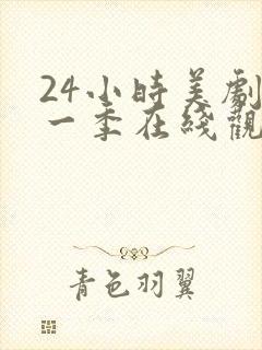 24小时美剧第一季在线观看免费高清