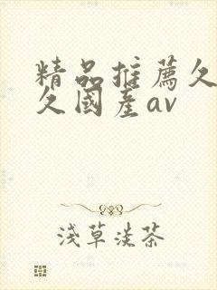 精品推荐久久久久国产av