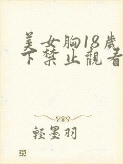 美女胸18岁以下禁止观看