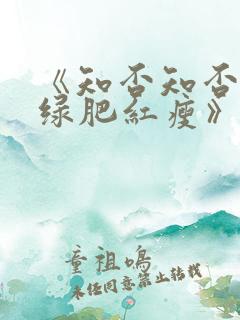 《知否知否应是绿肥红瘦》免费观看