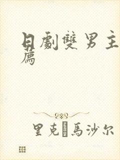 日剧双男主剧推荐