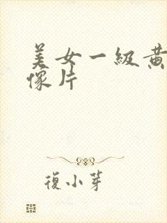 美女一级黄色录像片