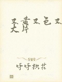 又黄又色又爽的大片