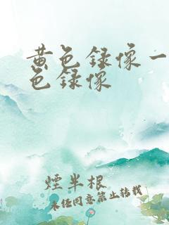 黄色录像一级黄色录像