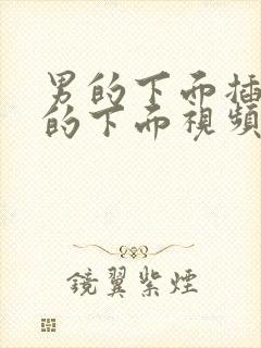 男的下面插入女的下面视频