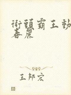 街头霸王动画片春丽