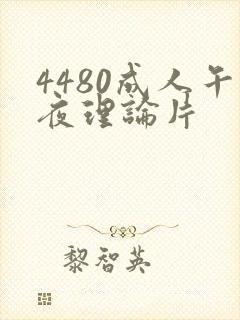 4480成人午夜理论片