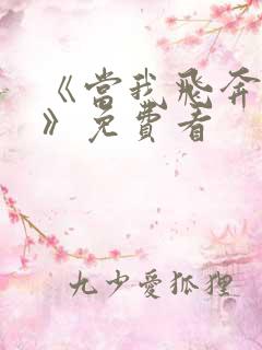 《当我飞奔向你》免费看