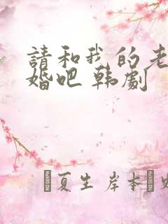 请和我的老公结婚吧 韩剧