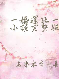 一婚还比一婚高小说完整版全文阅读