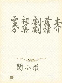 电视剧黄土女女分集剧情介绍