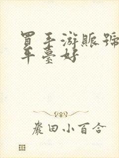 买手游账号哪个平台好