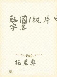 韩国1级片中文字幕
