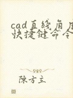 cad直线角度快捷键命令