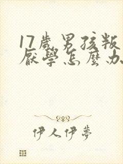 17岁男孩叛逆厌学怎么办