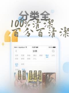 100%清洁 百分百清洁 除污100%link