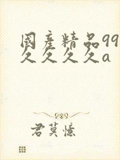 国产精品99久久久久久a